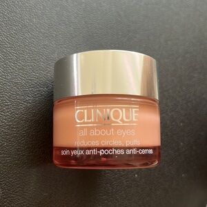 Clinique all about eyes reduces circles, puffs